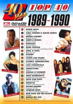poster 40 Jaar Top 40/1989-1990