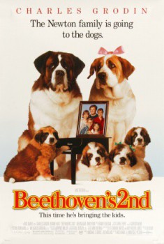 poster Beethoven's 2nd
        &nbsp;&nbsp;(1993)
        